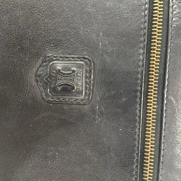 Celine clutch with wrist strap 8x11 in very good used condition